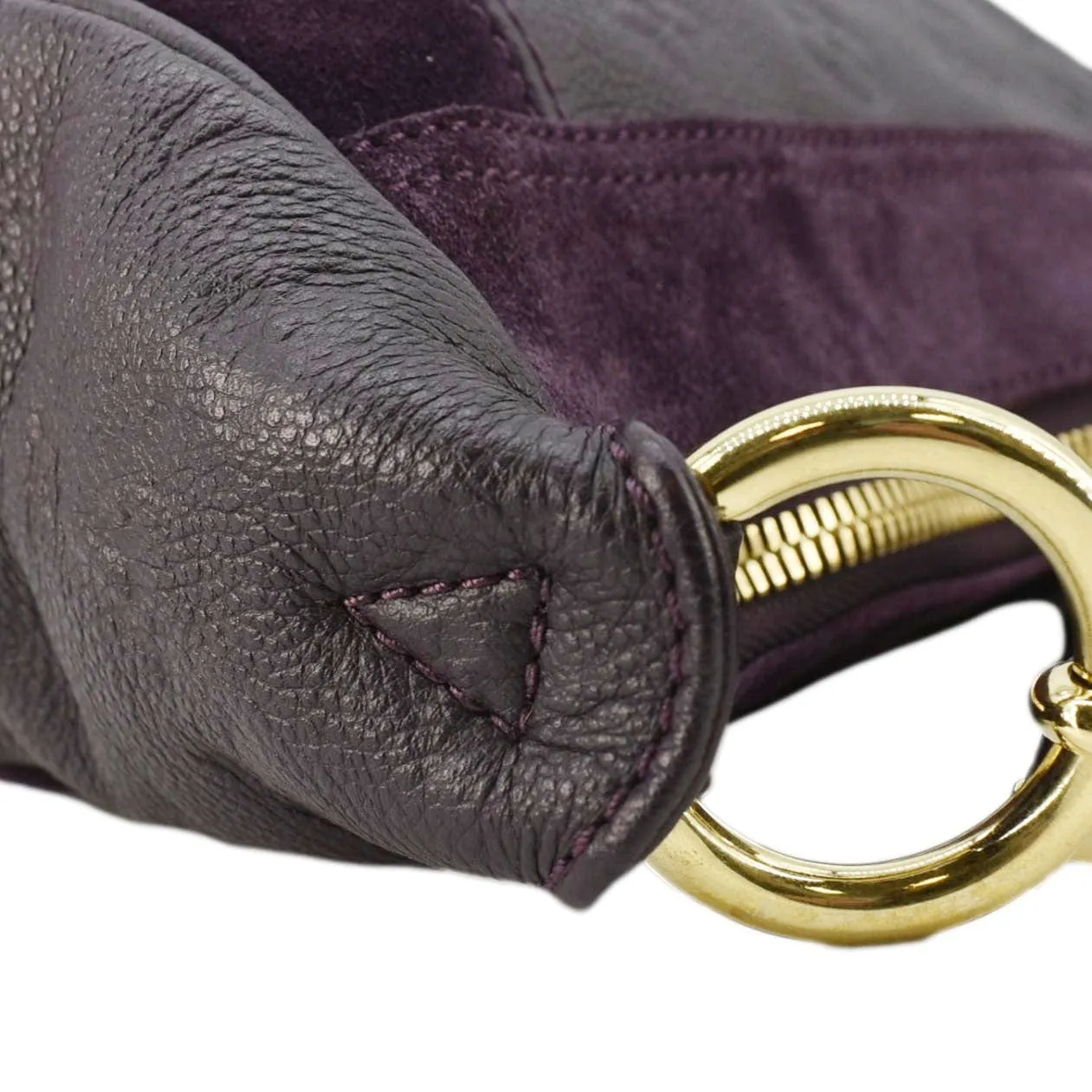 LOUIS VUITTON Audacieuse MM Empreinte Leather Shoulder Bag Terre