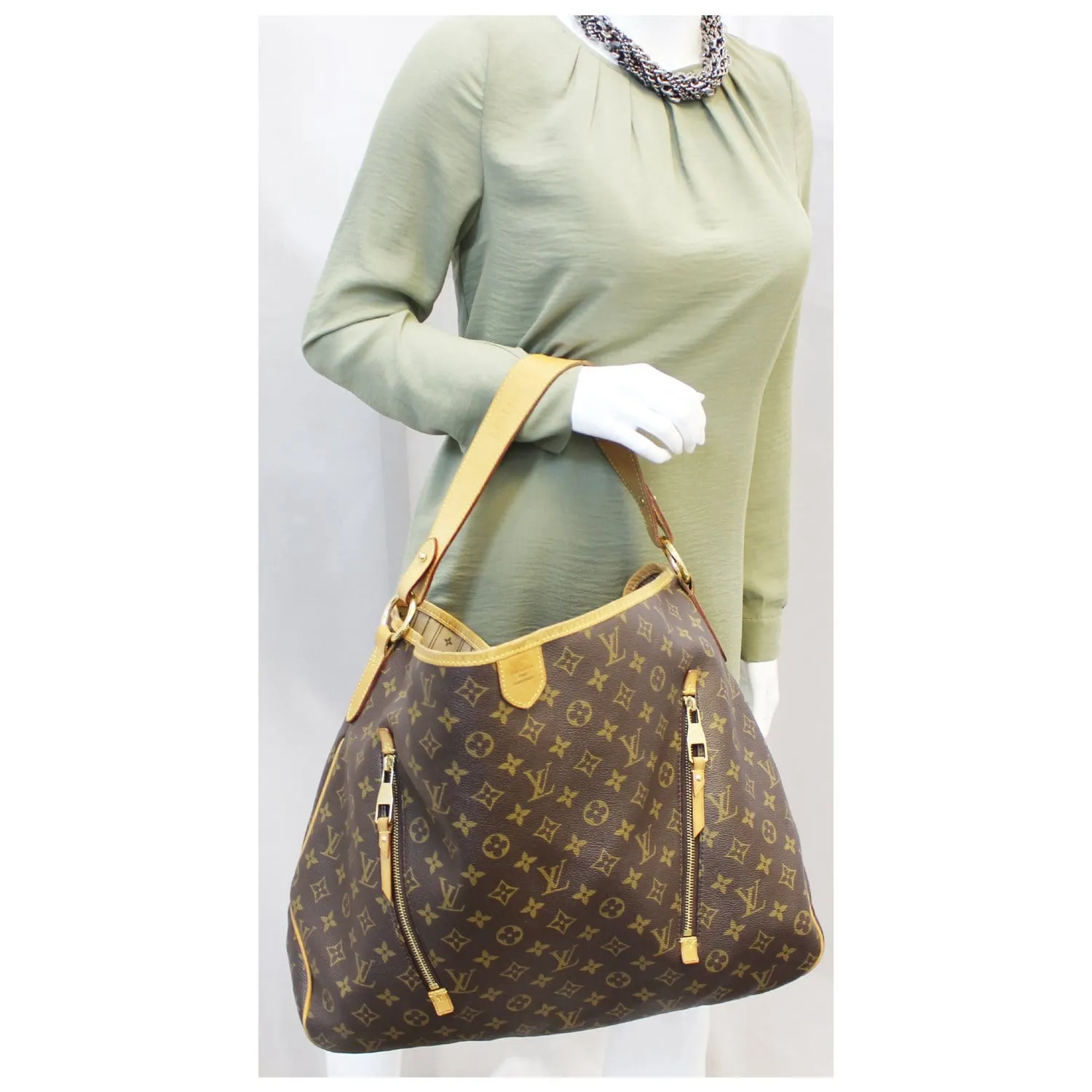 LOUIS VUITTON Delightful GM Monogram Canvas Shoulder Bag