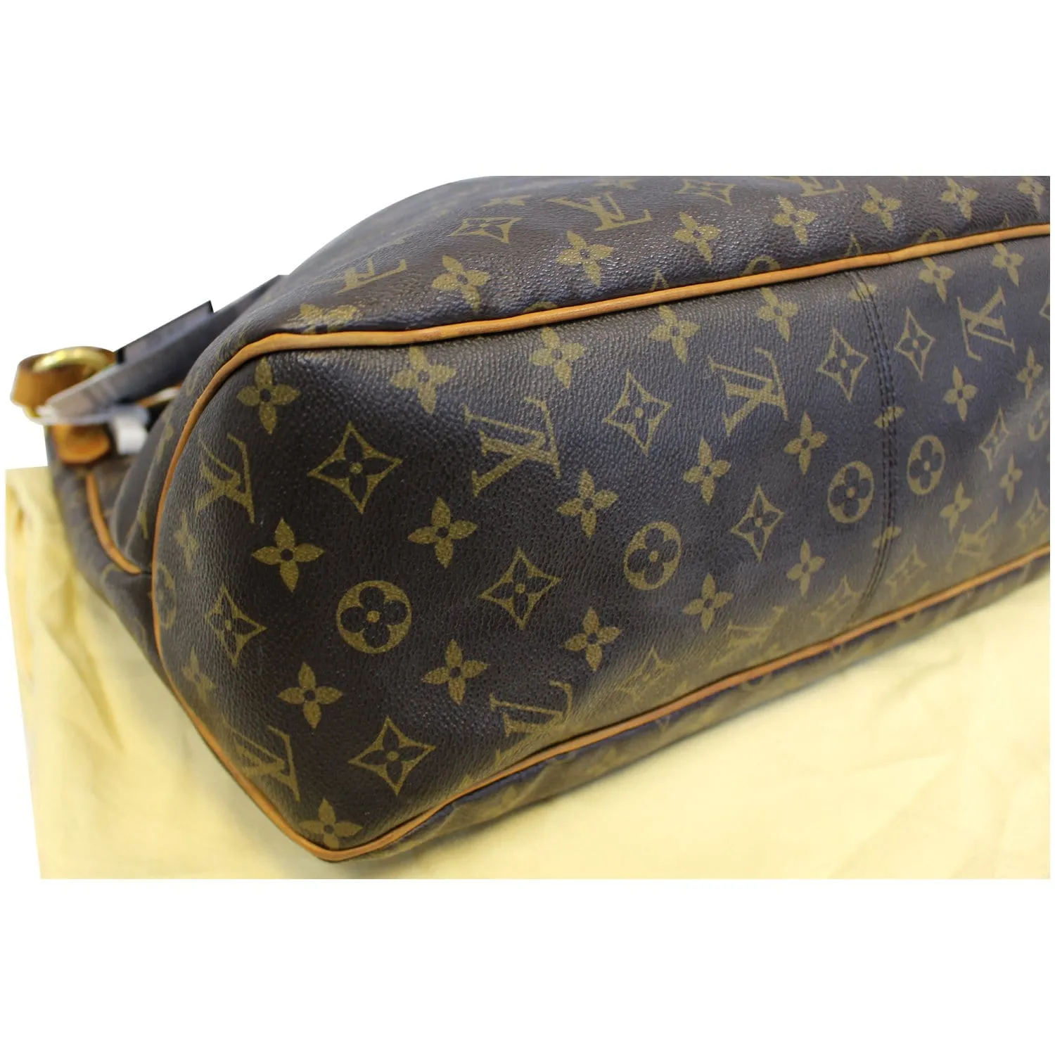 LOUIS VUITTON Delightful MM Monogram Canvas Tote Shoulder Bag