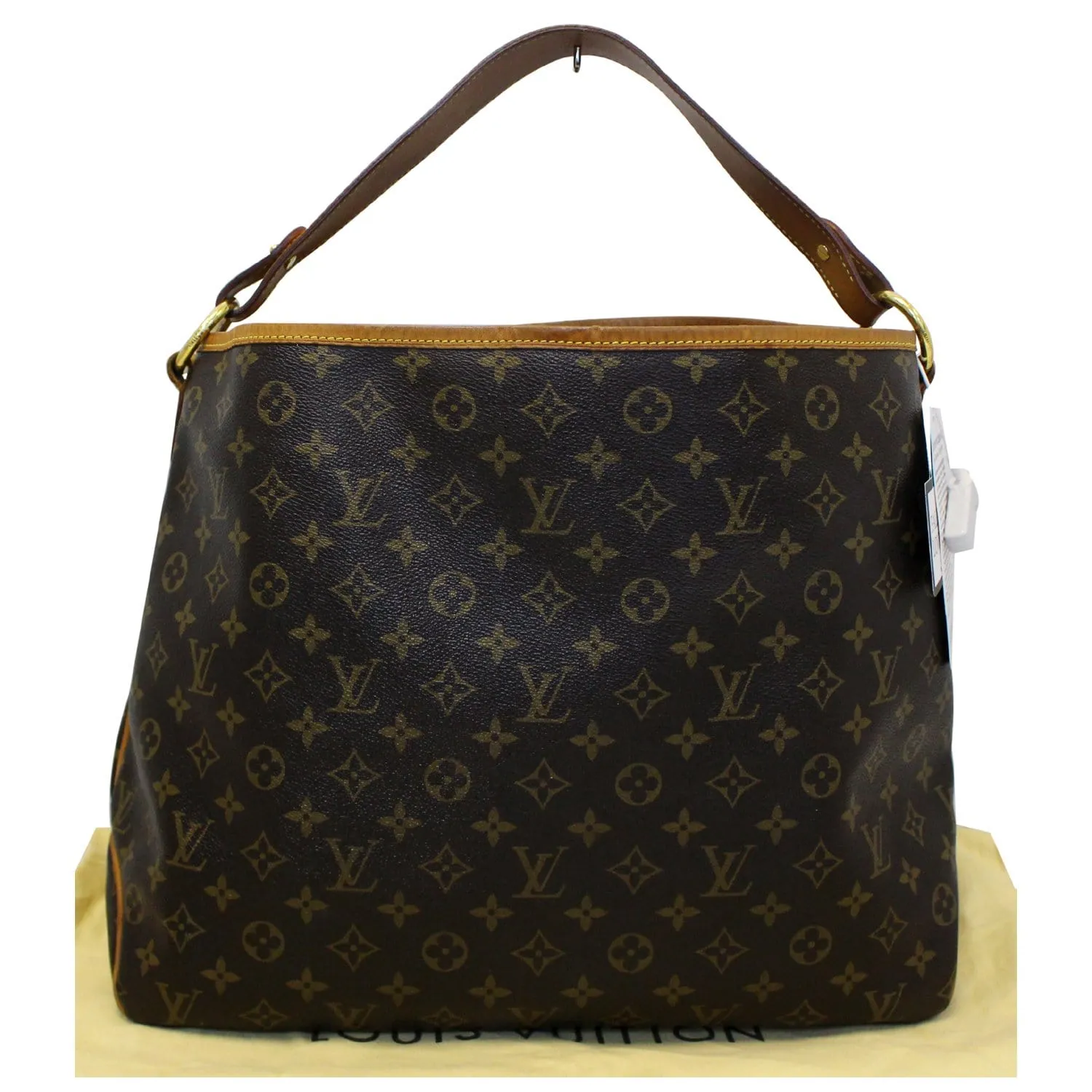 LOUIS VUITTON Delightful MM Monogram Canvas Tote Shoulder Bag