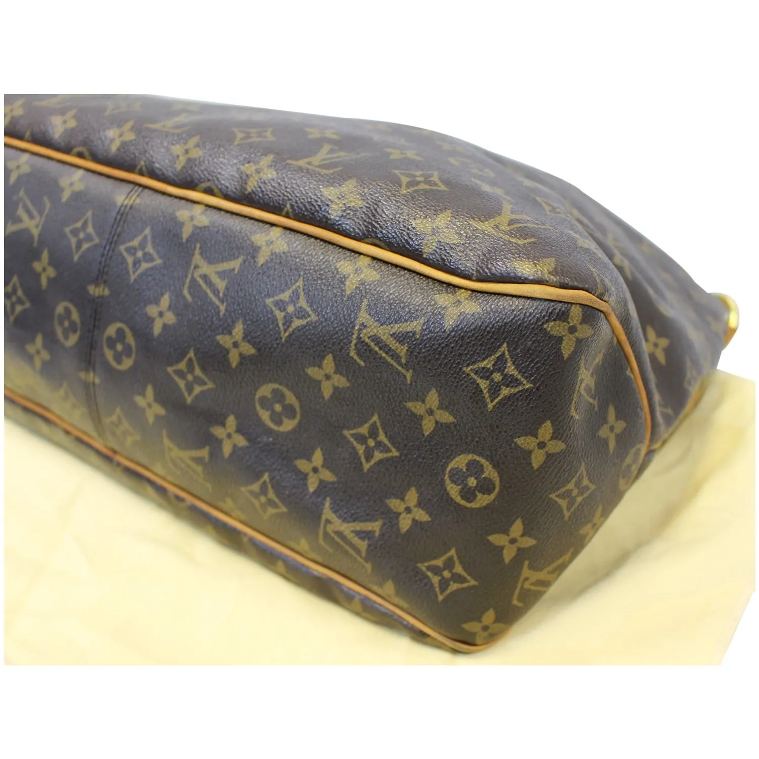 LOUIS VUITTON Delightful MM Monogram Canvas Tote Shoulder Bag