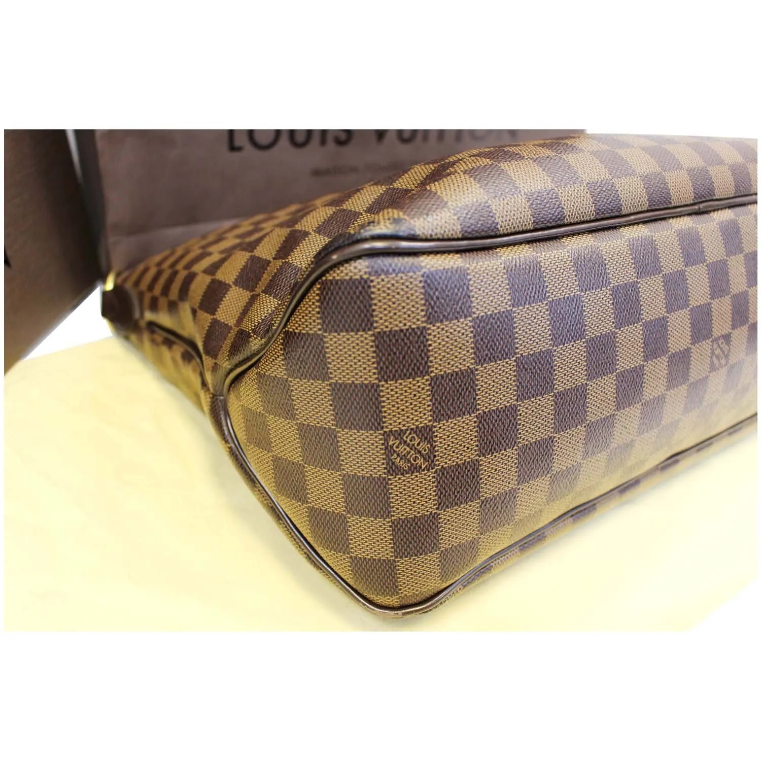 LOUIS VUITTON Delightful MM NM Damier Ebene Hobo Shoulder Bag