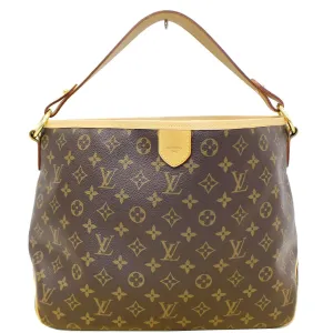 LOUIS VUITTON Delightful PM Monogram Canvas Shoulder Hobo Bag