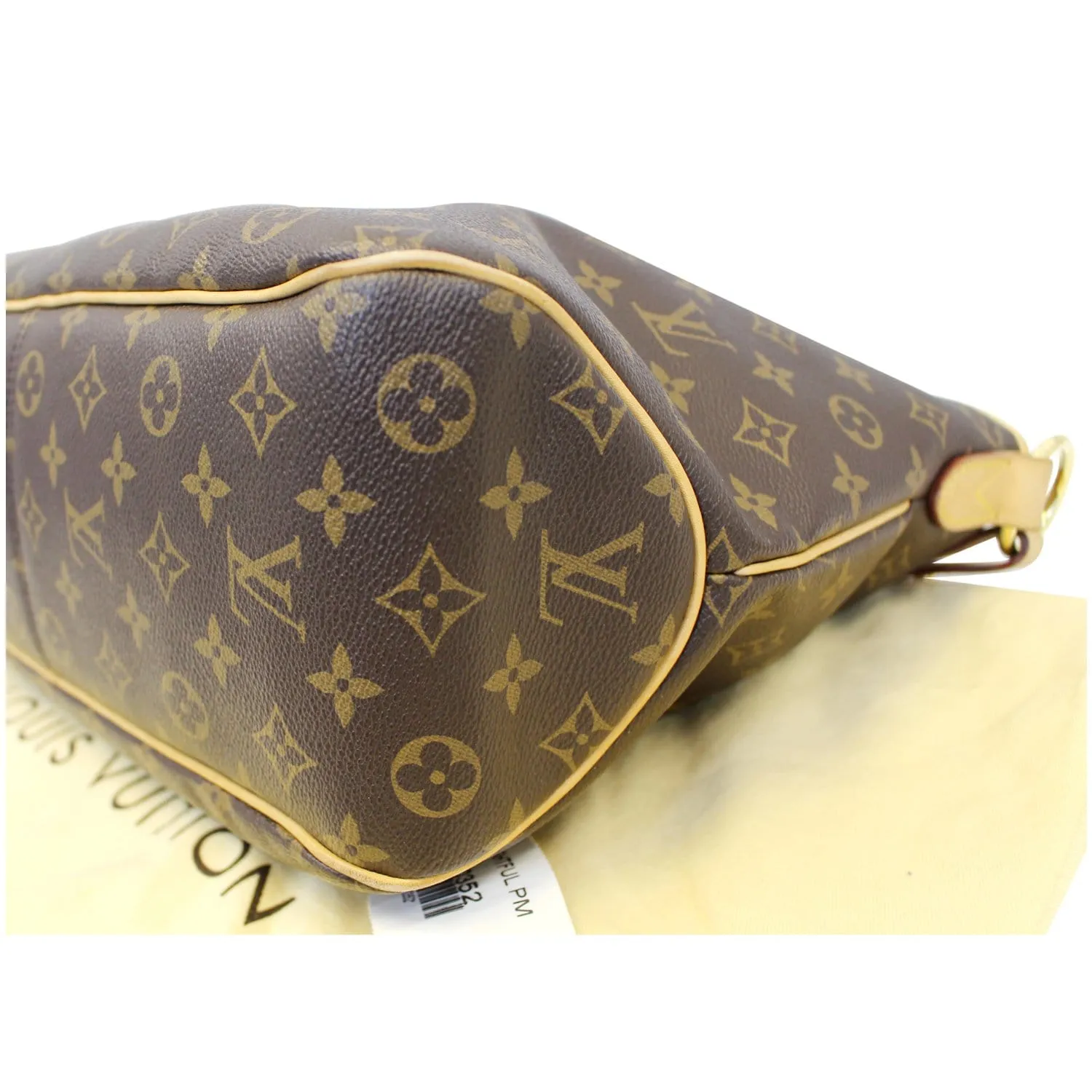 LOUIS VUITTON Delightful PM Monogram Canvas Shoulder Hobo Bag