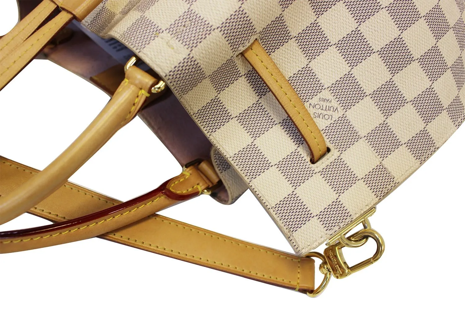 LOUIS VUITTON Girolata Damier Azur Shoulder Bag