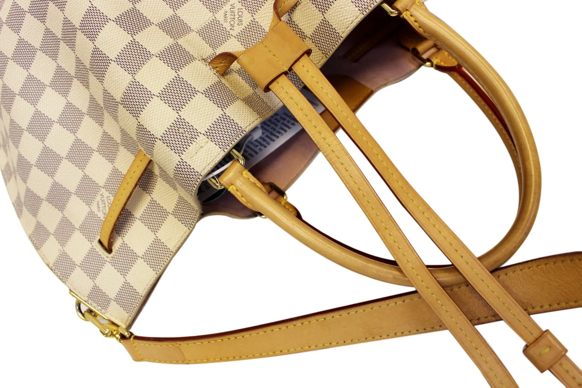 LOUIS VUITTON Girolata Damier Azur Shoulder Bag