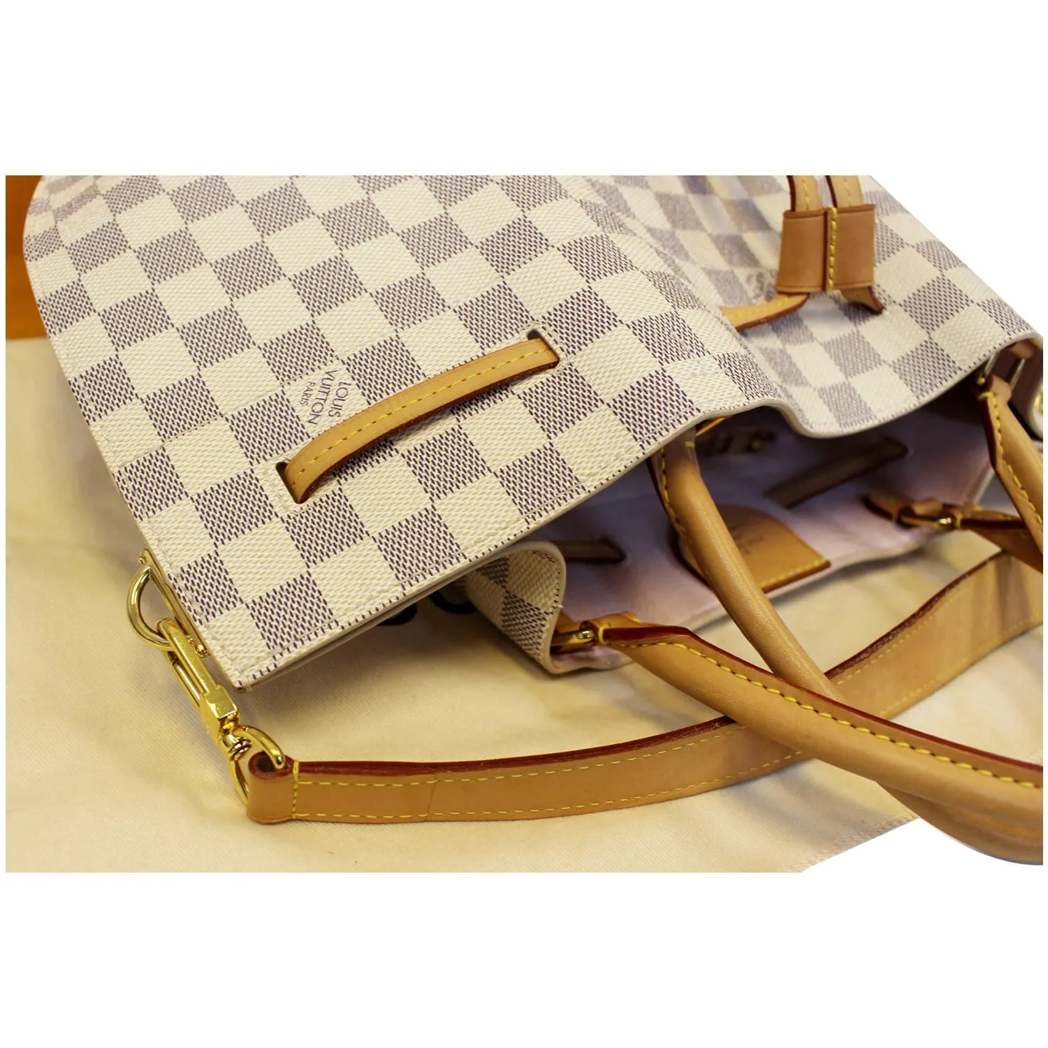 LOUIS VUITTON Girolata Damier Azur Shoulder Bag