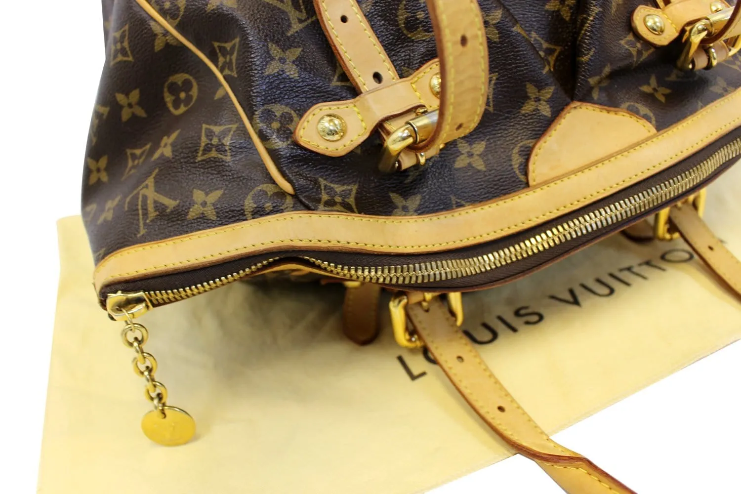 LOUIS VUITTON Monogram Canvas Tivoli GM Brown Shoulder Bag
