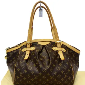 LOUIS VUITTON Monogram Canvas Tivoli GM Brown Shoulder Bag