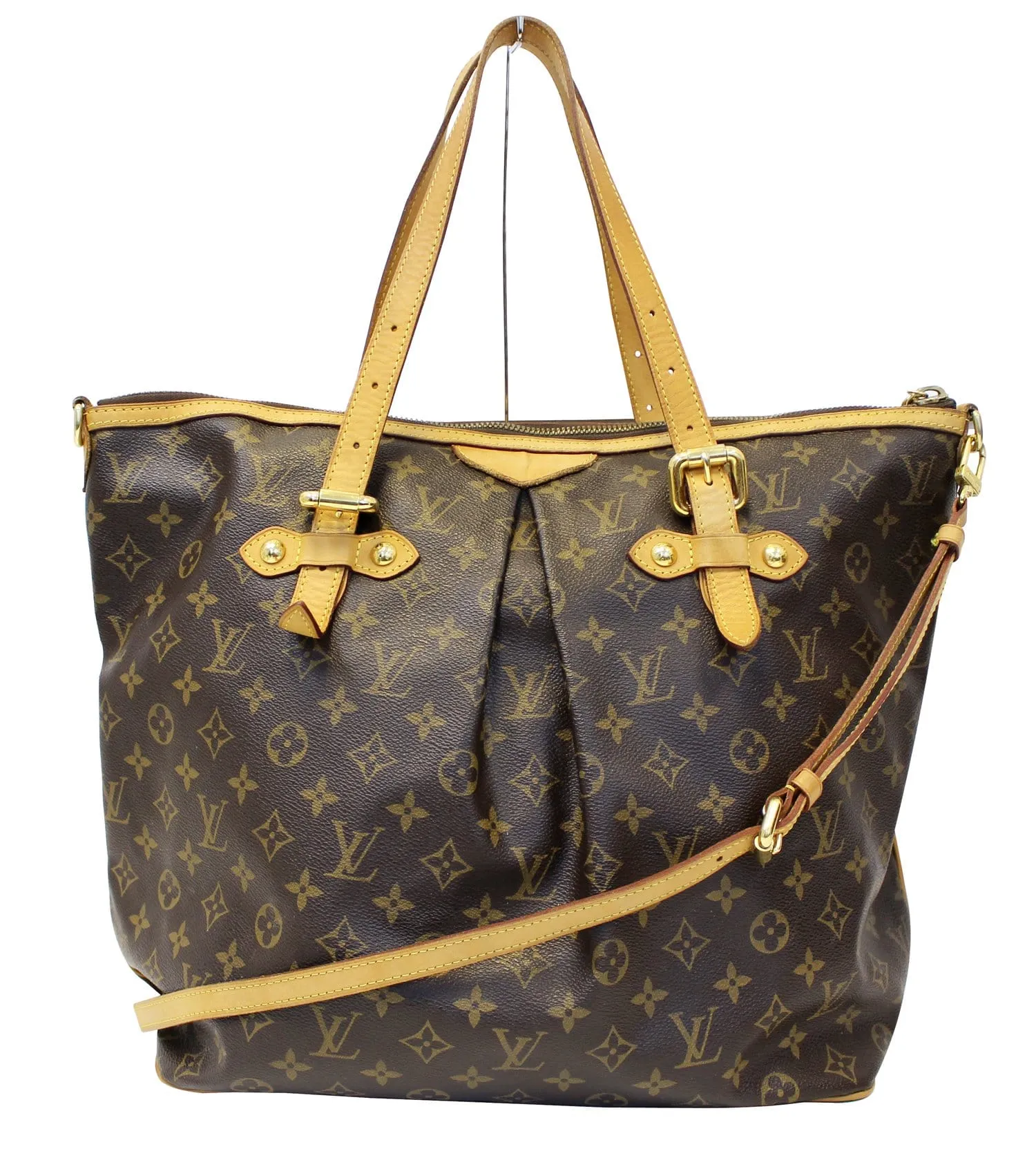 LOUIS VUITTON Monogram Palermo GM Tote Shoulder Bag - Final Call