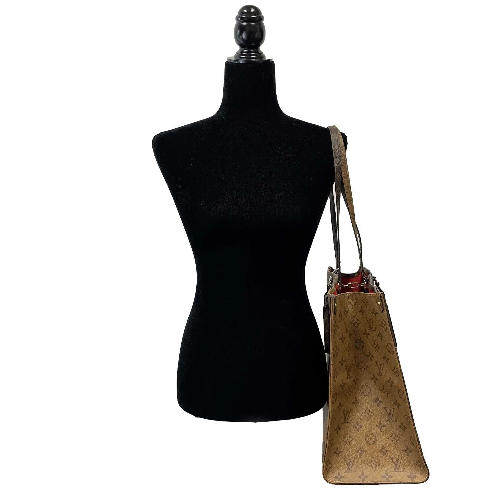 Louis Vuitton - OnTheGo GM Monogram - Top Handle Tote w/ Shoulder Strap