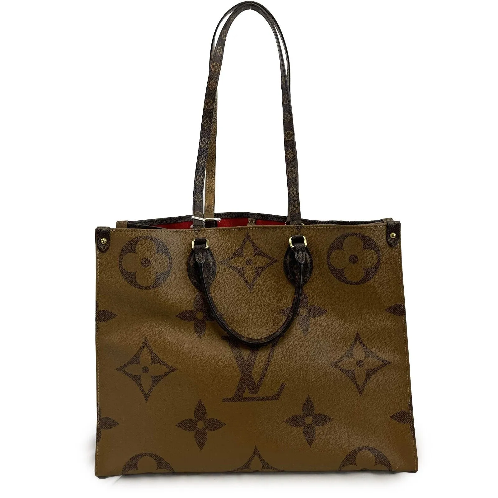Louis Vuitton - OnTheGo GM Monogram - Top Handle Tote w/ Shoulder Strap