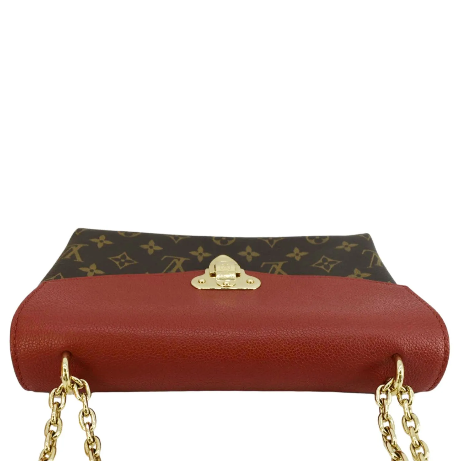 LOUIS VUITTON Saint Placide Monogram Canvas Crossbody Bag Brown