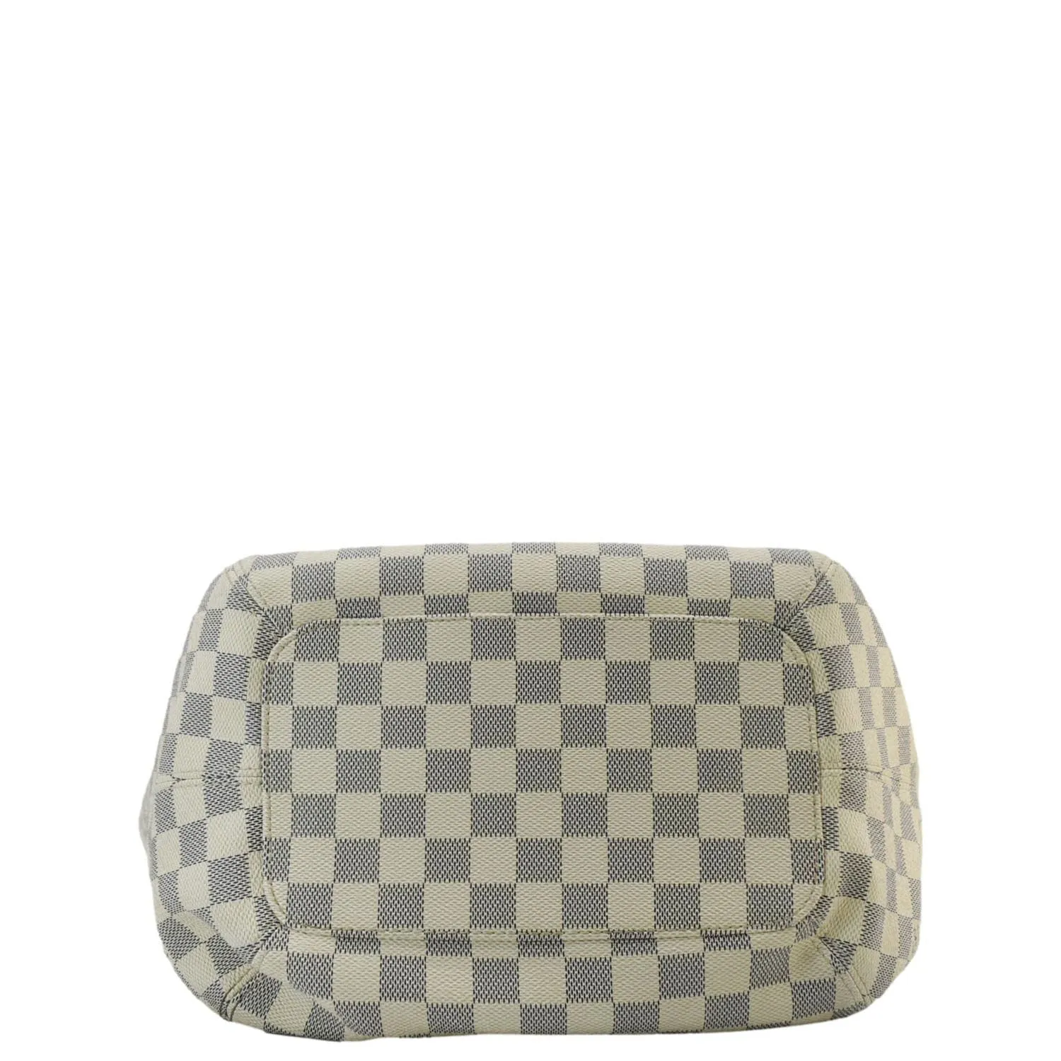 LOUIS VUITTON Salina PM Damier Azur Shoulder Bag White