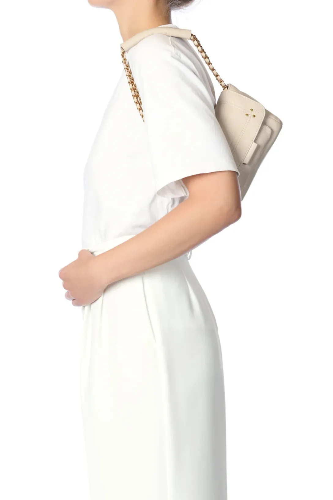 Lulu S Bag | Ecru Grainé