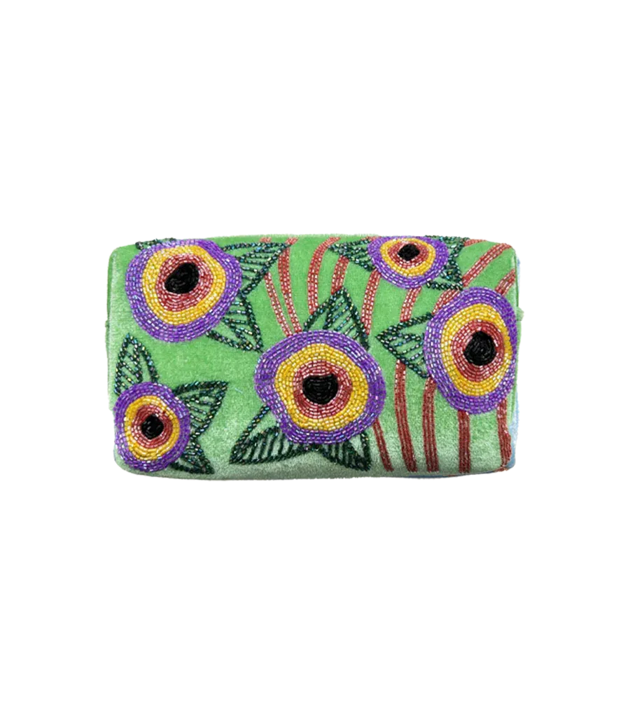 Miranda Makeup bag Green Christina Milian
