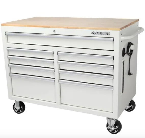 Modern White Toolbox Desk