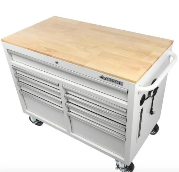Modern White Toolbox Desk