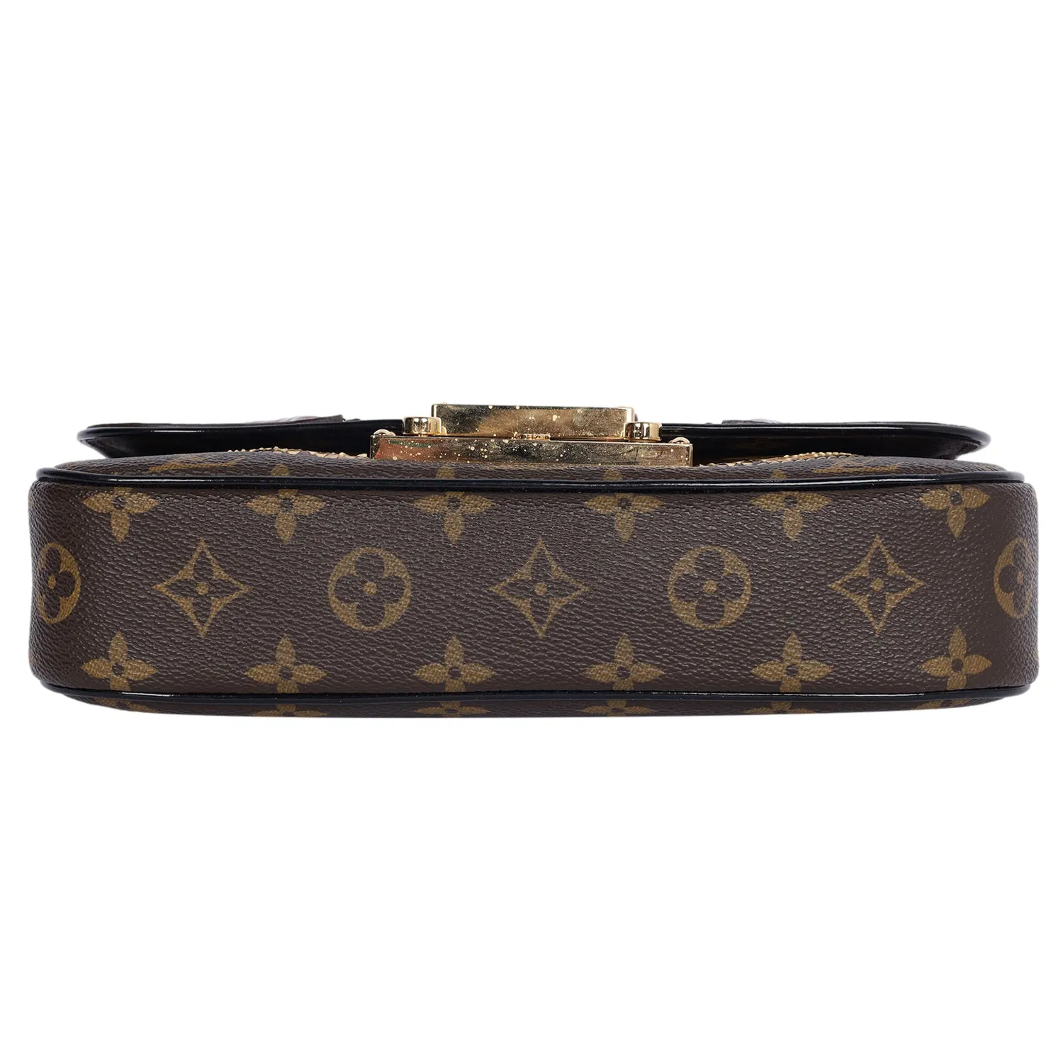 Monogramissime Alligator & Python Shoulder Bag