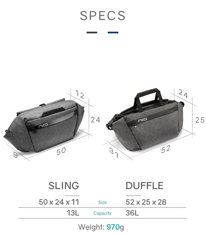 NIID Cache Hybrid Sling Pack