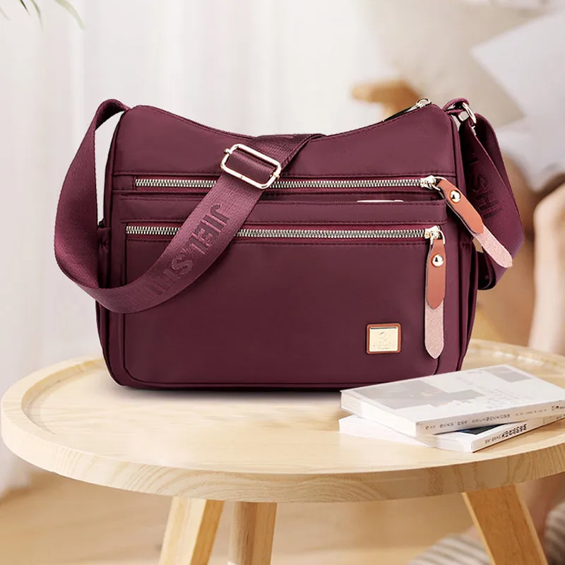 Nylon Dumpling Shoulder Bag