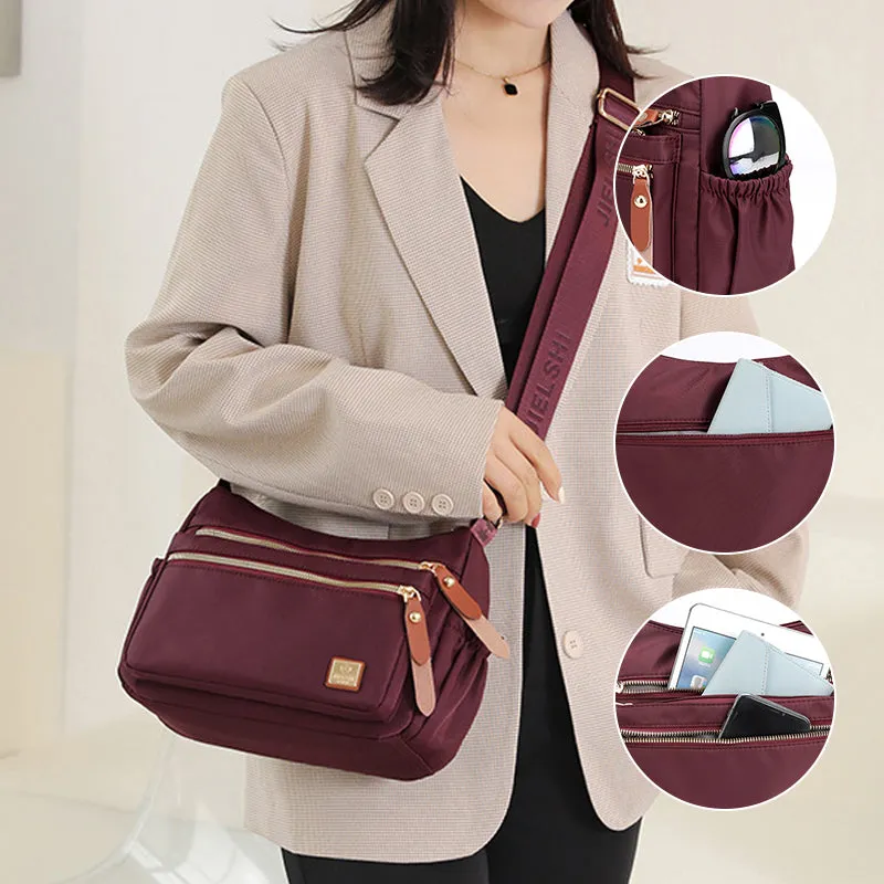 Nylon Dumpling Shoulder Bag