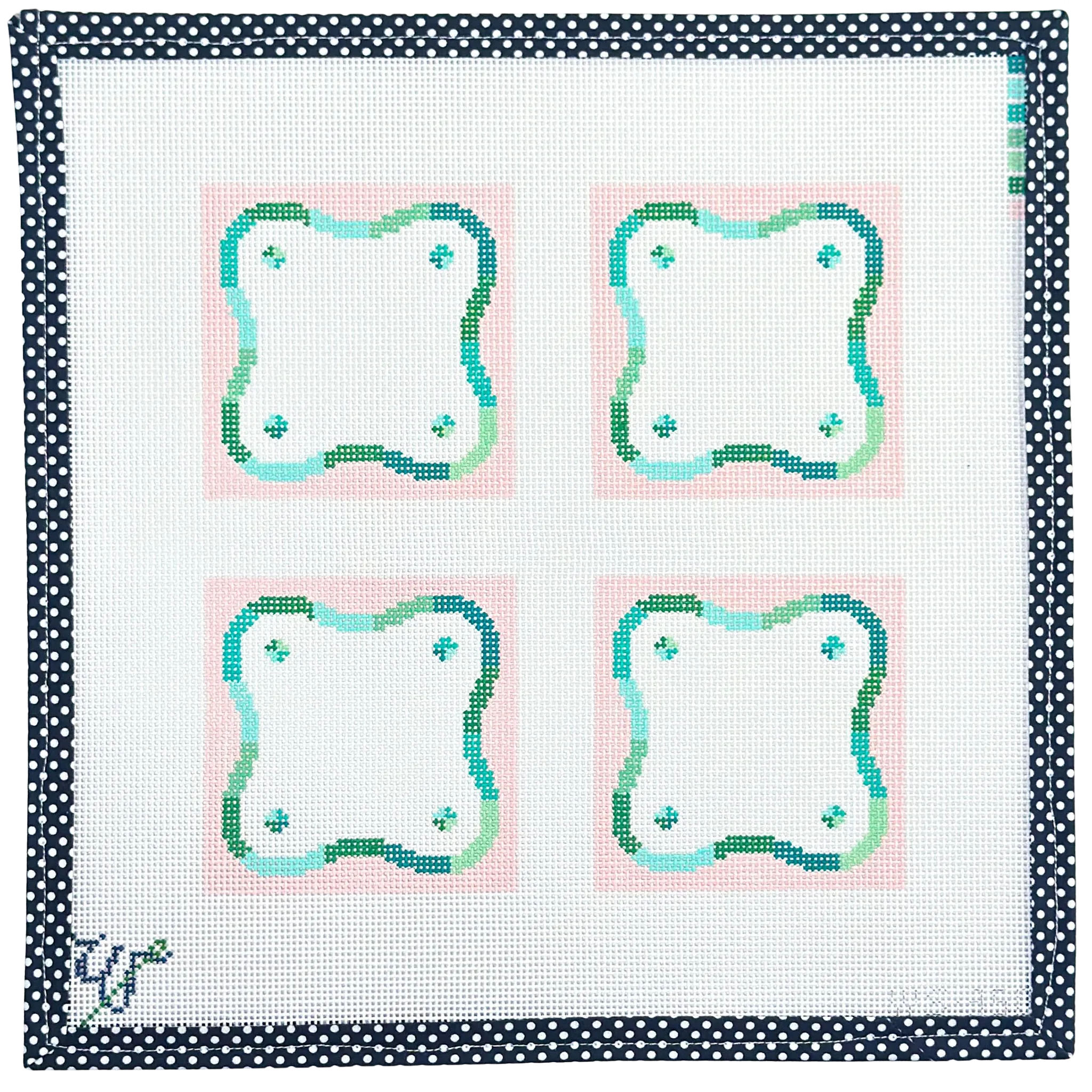 Palm Beach Squiggle Coasters