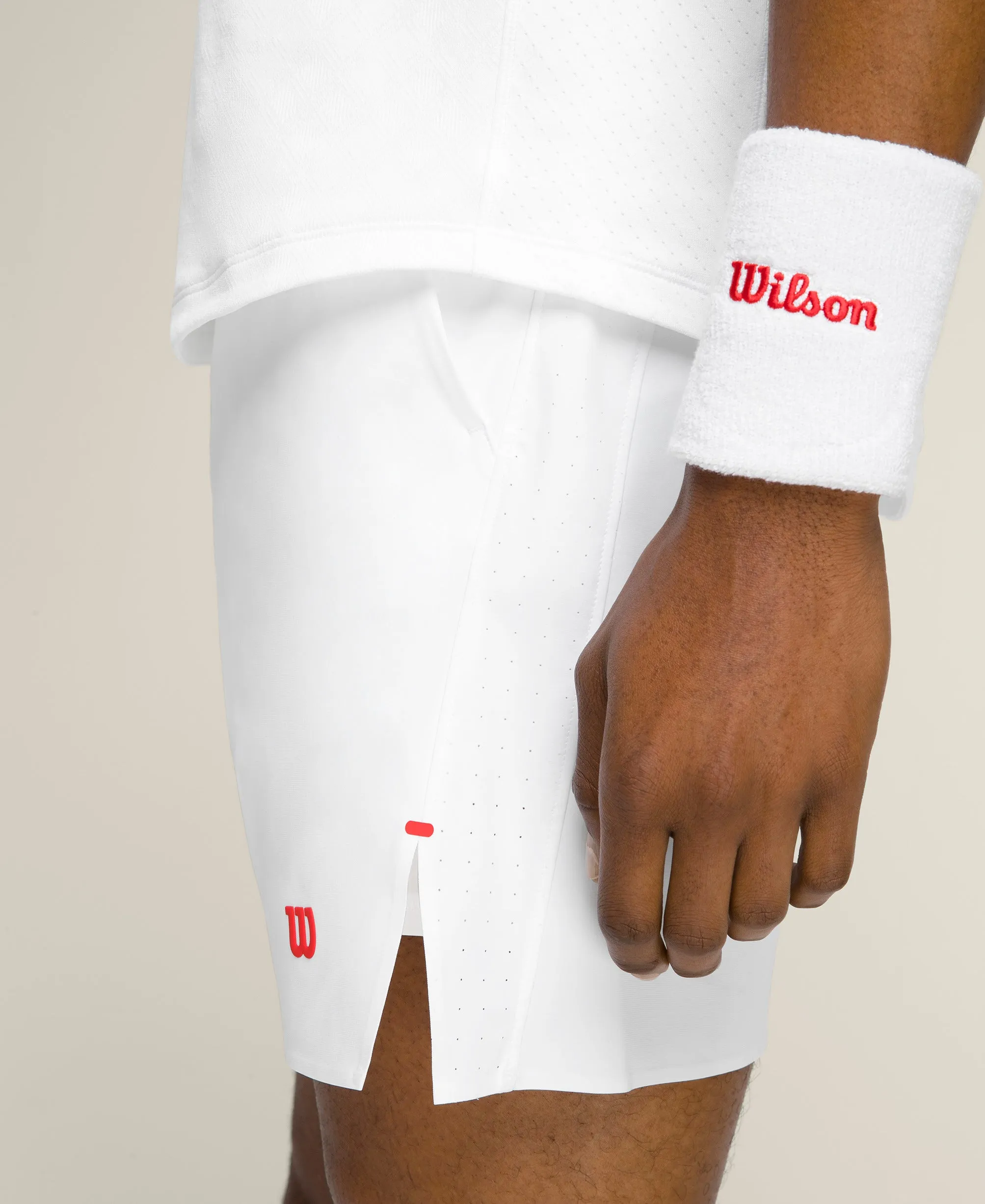 Peak Tennis Short Unlined - Bright White