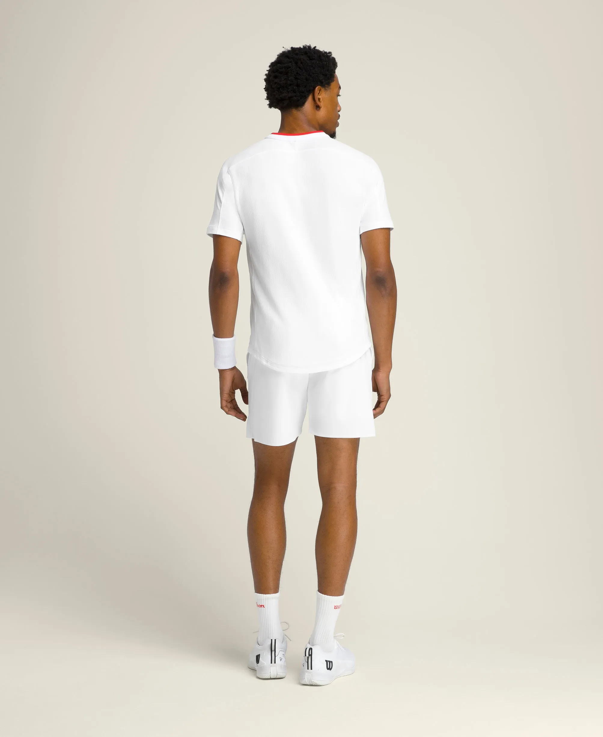 Peak Tennis Short Unlined - Bright White