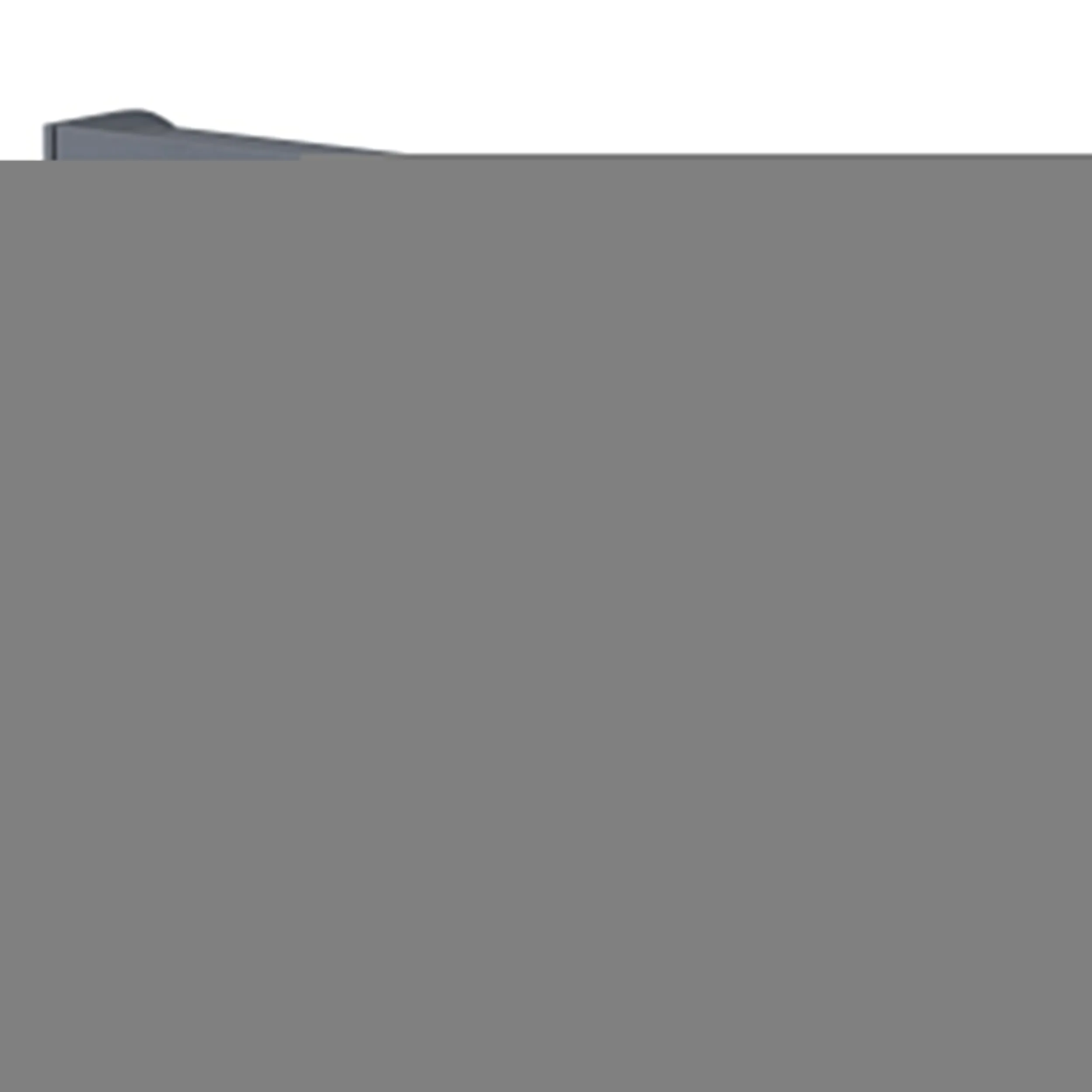 Percy 45-inch 4-compartment Writing Desk Grey