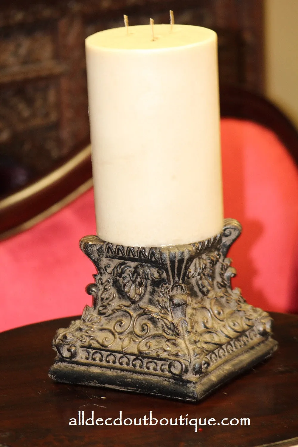 Pillar Candle Holder | Decorative Large
