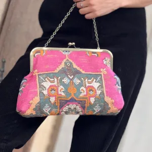 Pink Tribal Valerie Side Bag