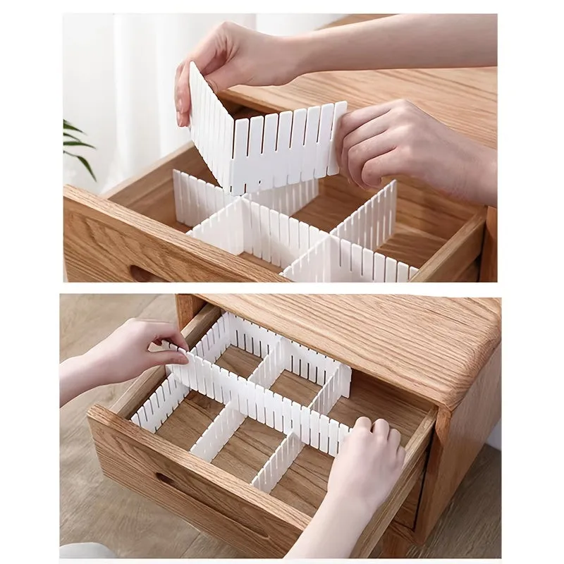 Plastic Desk Drawer Organizer Set