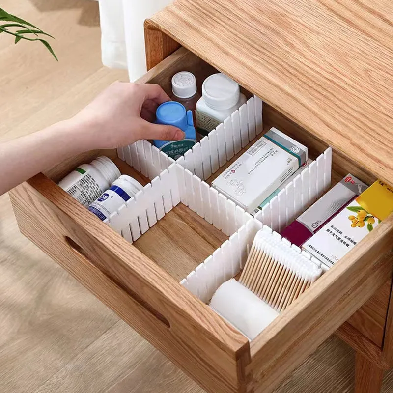 Plastic Desk Drawer Organizer Set