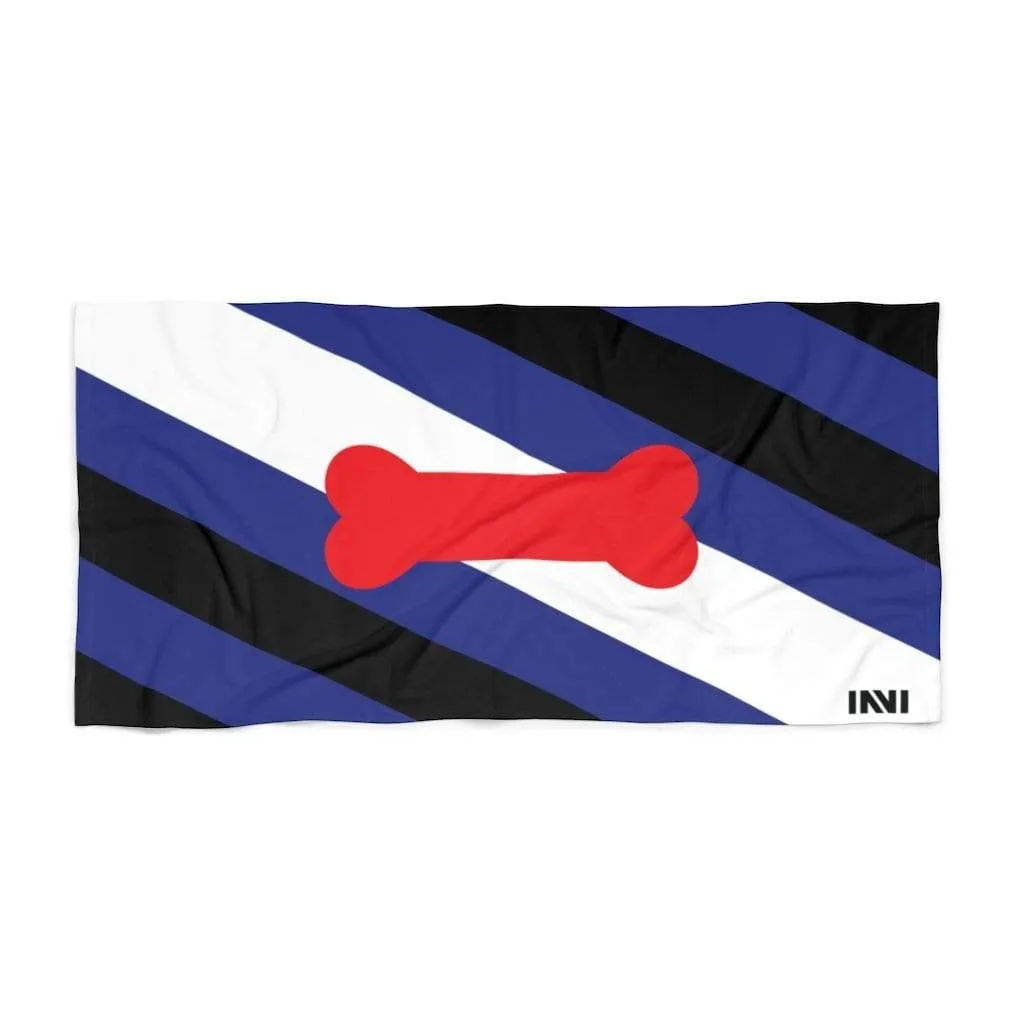 Pup Flag Pool and Beach Towel