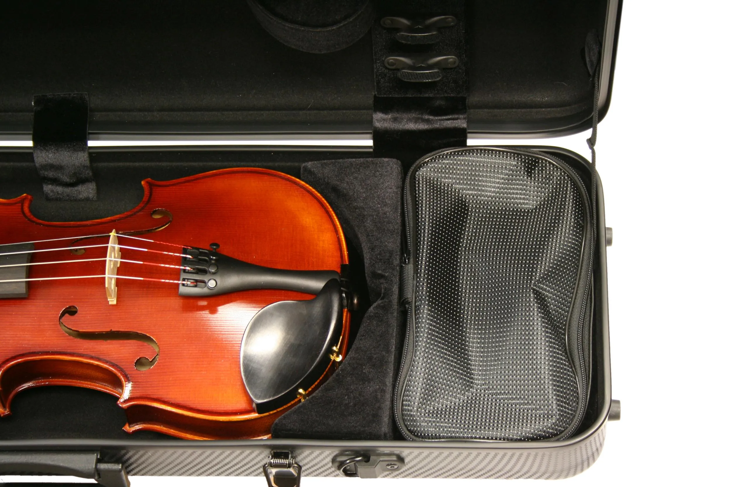 Pure Polycarbonate Oblong Violin Case - Multiple Colors