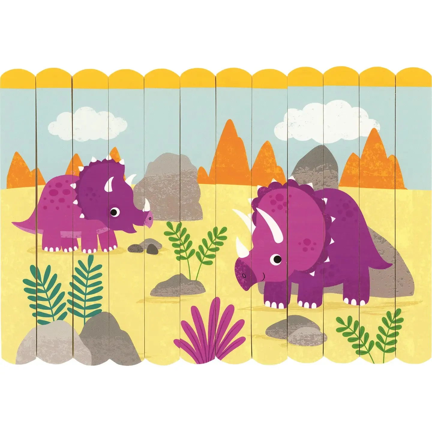 Puzzle Sticks, Dinosaurs