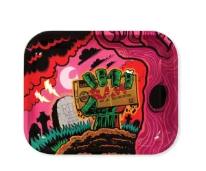 RAW Authentic Zombie Rolling Tray Large - (1 Count)