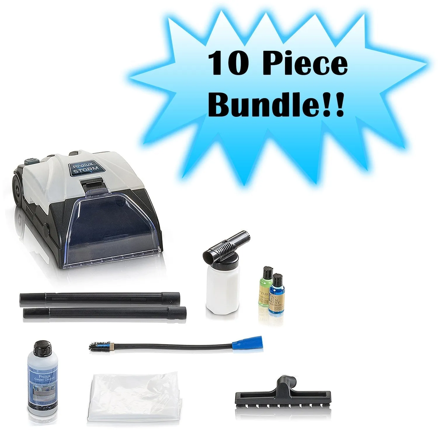Reconditioned Genuine Rainbow E series 1 speed Vacuum Cleaner with 10pc Prolux Storm Shampooer Bundle 5YR Warranty