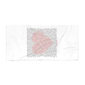 SAY THEIR NAMES IN LOVE© - Beach Towel
