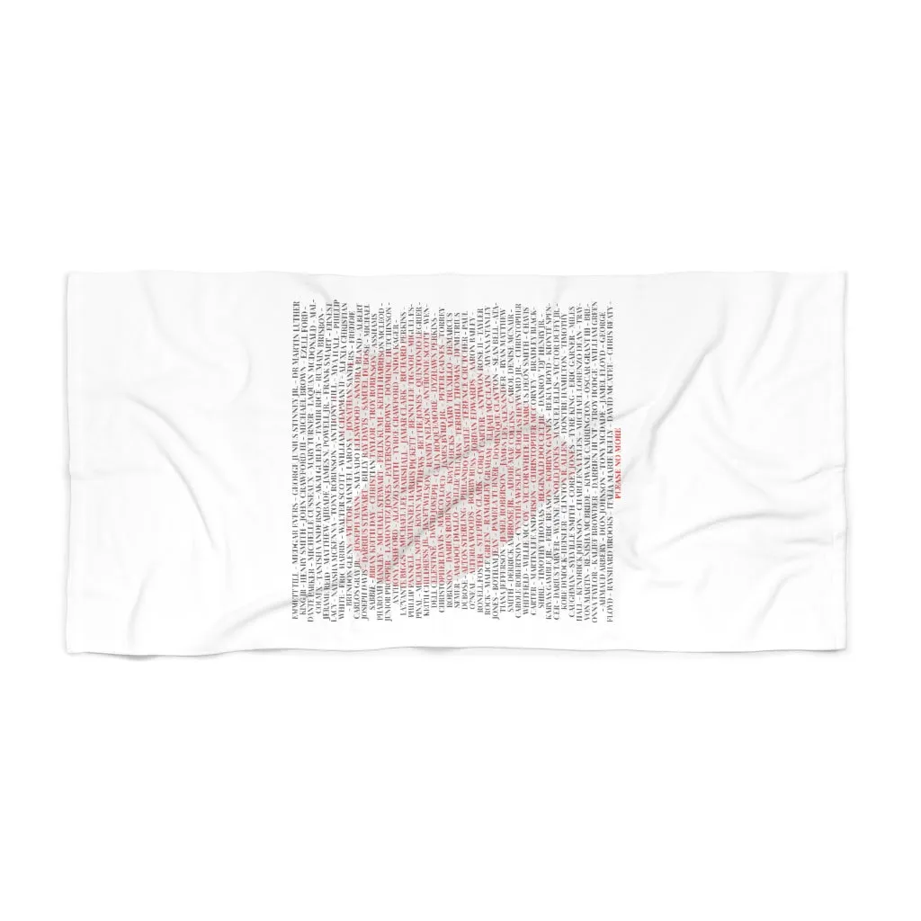 SAY THEIR NAMES IN LOVE© - Beach Towel