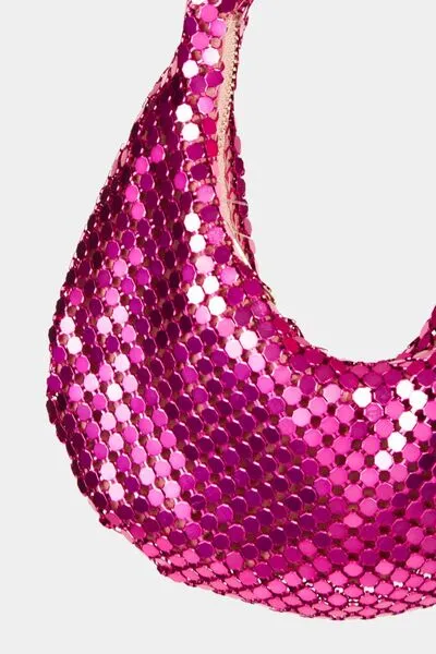 Sequin Disc Handbag