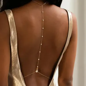 Shiny Rhinestone Wedding Body Jewelry