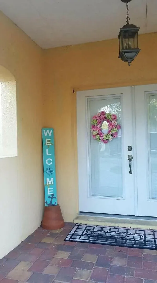 Sign Design - Porch Sign - Welcome Beachy Version