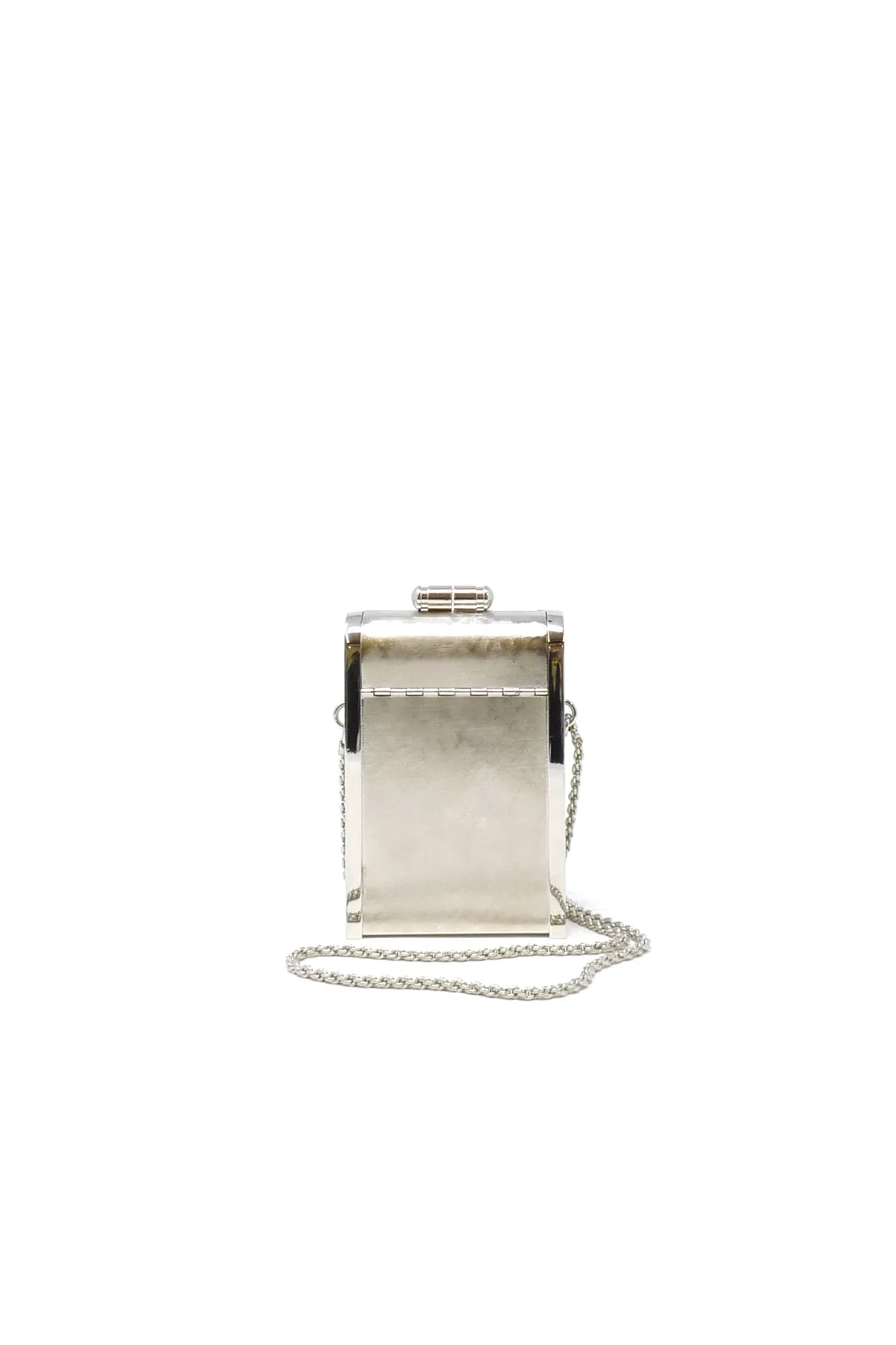 Silver Aureta Mini Minaudière