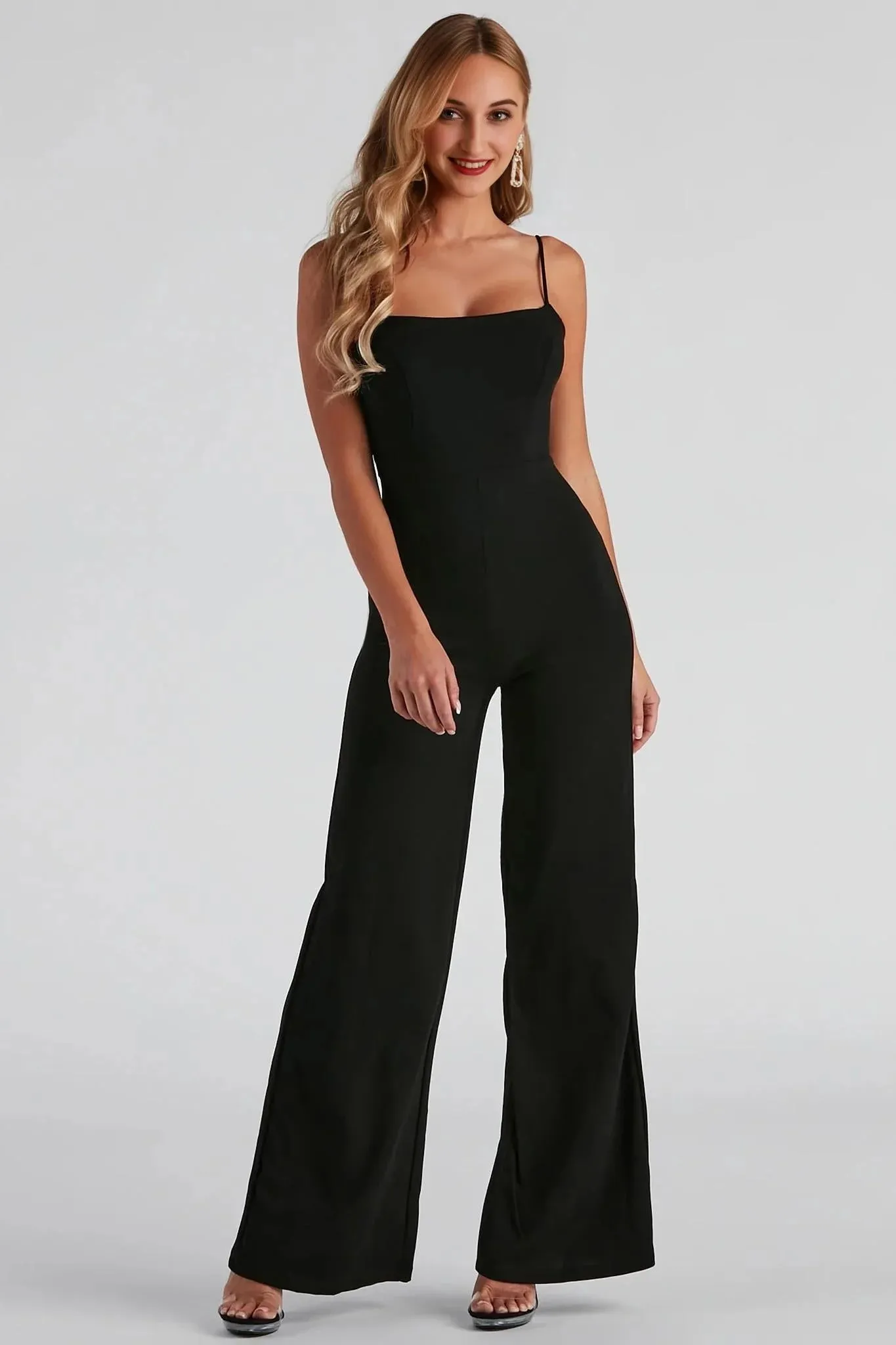 Sleek And Stylish Crepe Jumpsuit