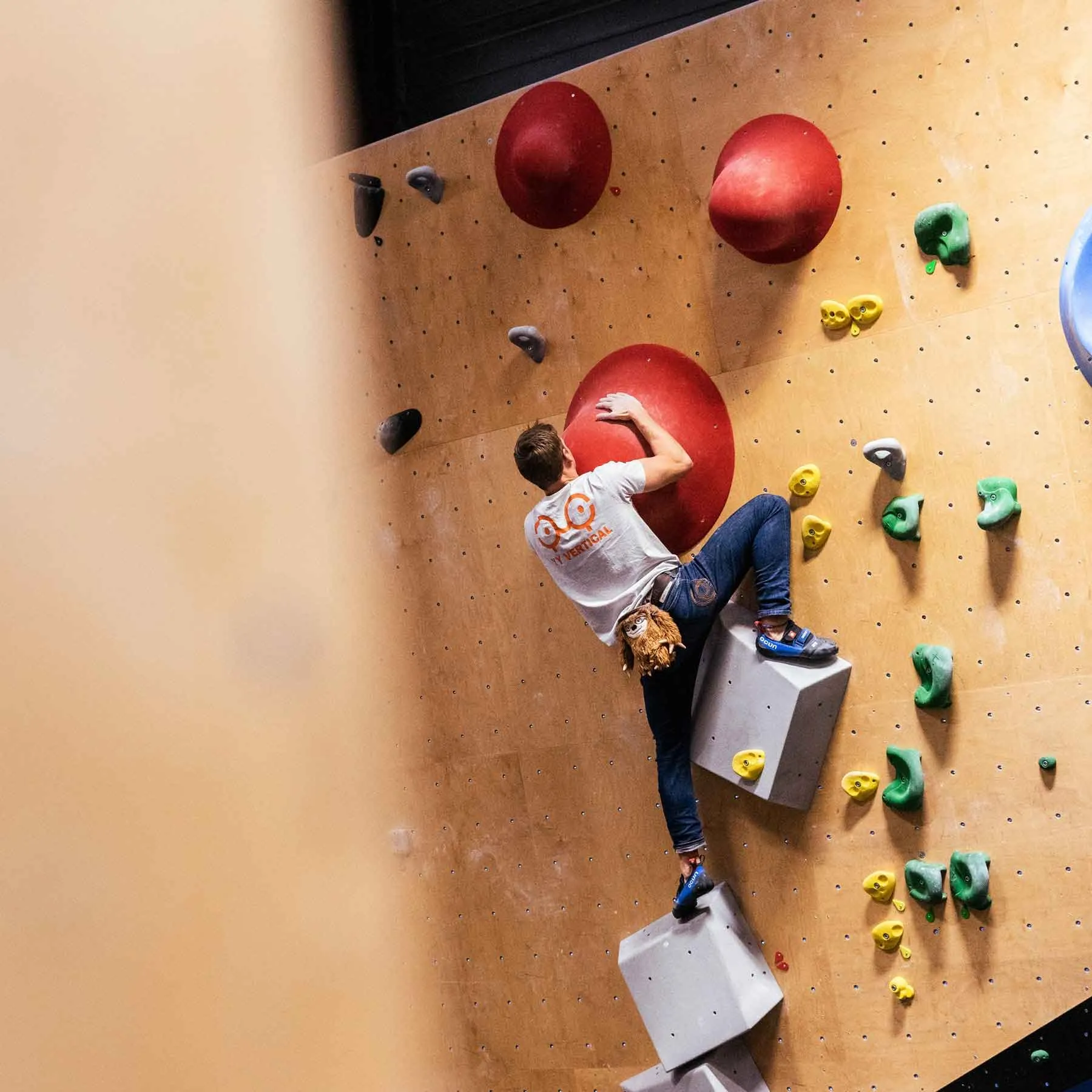 Sloth Rock Climbing Chalk Bag