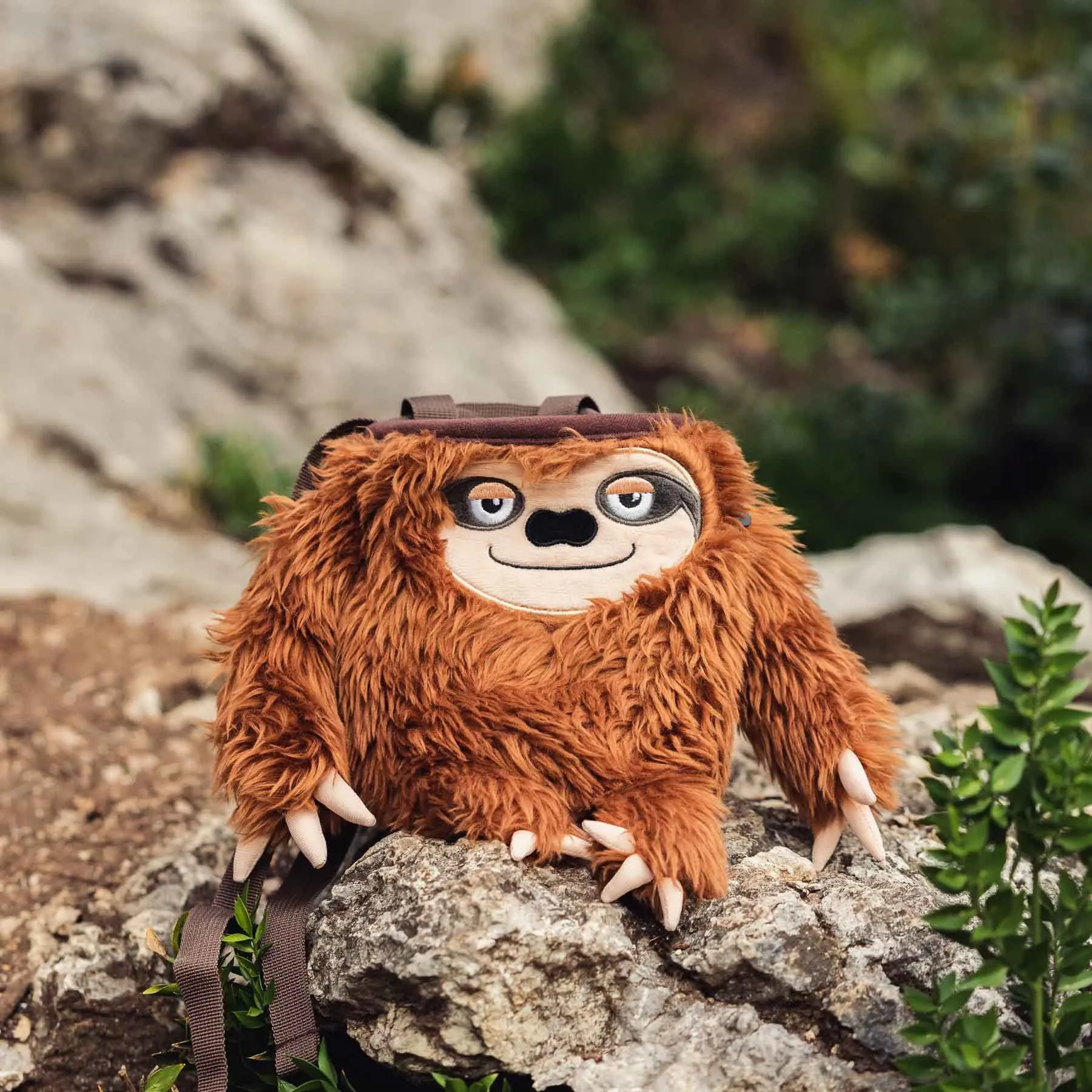Sloth Rock Climbing Chalk Bag