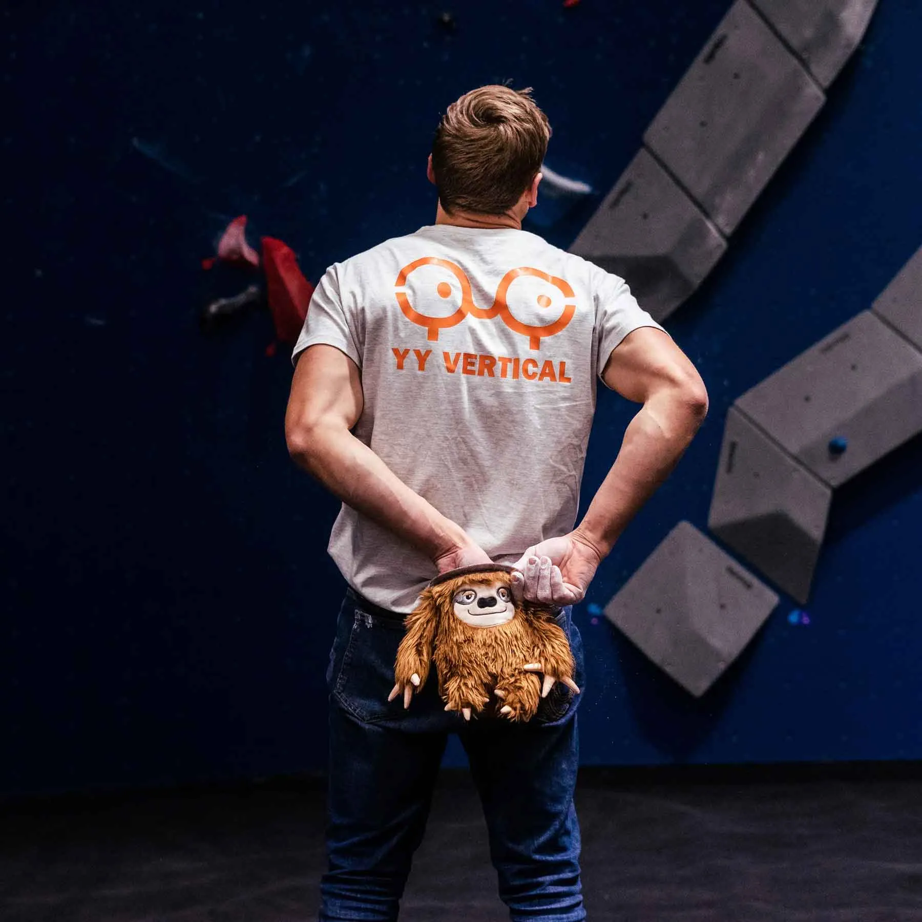 Sloth Rock Climbing Chalk Bag