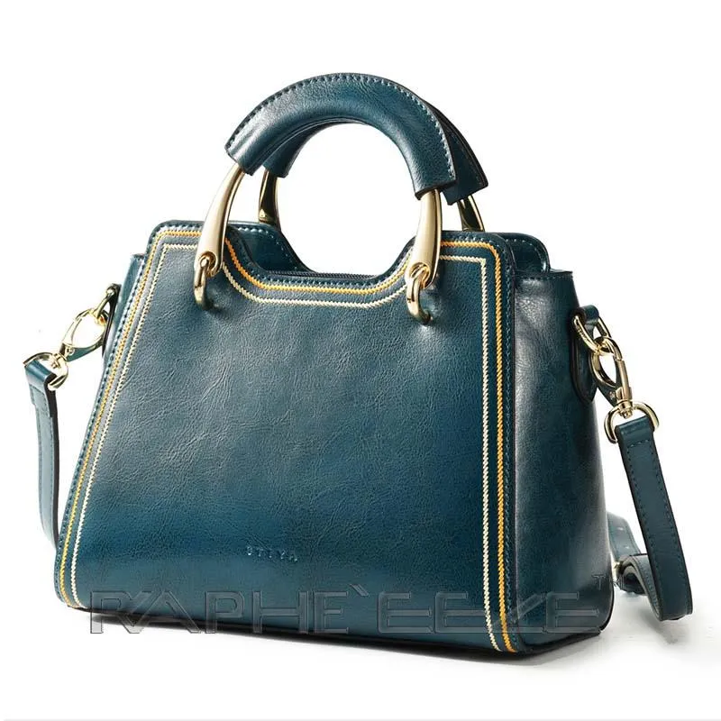 Small Embellished Stylish Shoulder Bag for Woman - Blue Color